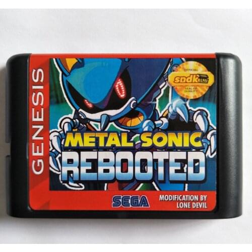 METAL SONIC REBOOTED For Sega Mega drive 16 bit MD Games Card For Sega Mega Drive For Genesis
