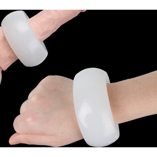 Male Masturbator Bracelet Type Huge Penis Ring Delay Ejaculation Lock Sperm Dick Big Soft Cage Cock Ring Adult Sex Toys for Men