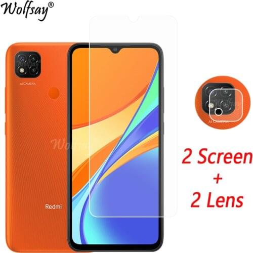 Camera Lens Protector For Xiaomi Redmi 9C Screen Protector Tempered Glass For Redmi 9C Camera Glass For Redmi 9C 9A 9 6.53 inch