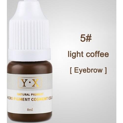 Semi Permanent Makeup Eyebrow Ink Lips Eye Line Tattoo Color Microblading Pigment Durable Emulsion Body Art Beauty Tool Supplies