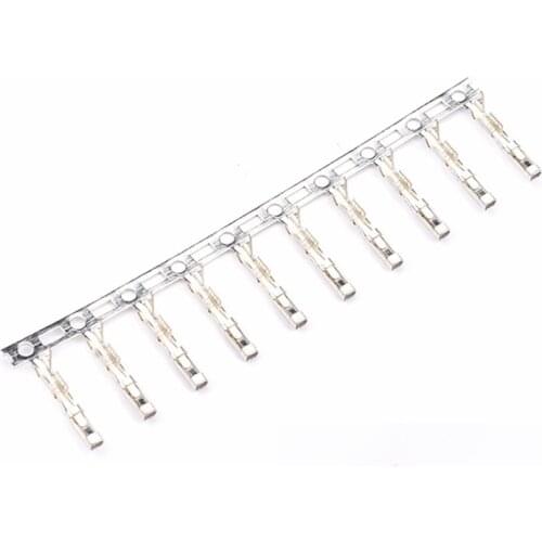 100pcs 2.54mm Dupont Jumper Wire Cable Housing Female Pin Connector Terminal