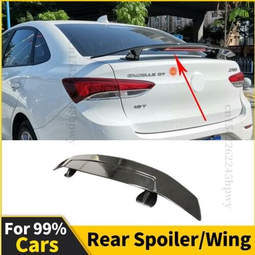 Universal Roof Rear Spoiler Wing Splitter Diffuser Body Kit Boot Lip Tail Air Deflector Accessories For Mercedes Hyundai BMW