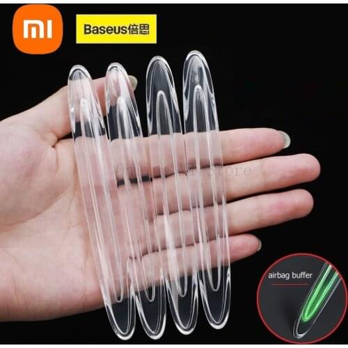 Xiaomi Baseus 4pcs Car Door Protector TPU Transparent Auto Edge Corner Protective Bumper Sticker Vehicle Door Protector