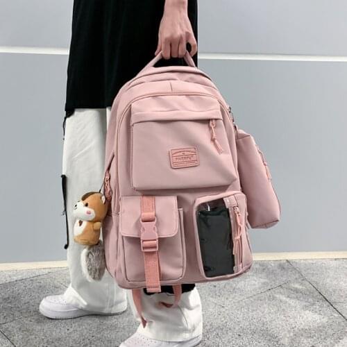 Japanese Campus Womens Backpacks for Girls Harajuku Mori Schoolbag Female Student Junior High School Rucksack Women Luxury 2021