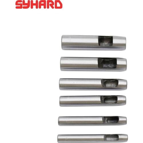 10pcs/lot Puncher Cutting Tool For Leather Belts, Metal Gaskets Round Hollow Punch Steel Chisel Leather 0.5-15mm