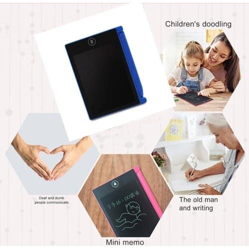 4.4 inch Mini Writing Tablet Digital LCD Drawing Notepad Electronic Practice Handwriting Painting Tablet Pad Gift for Kids