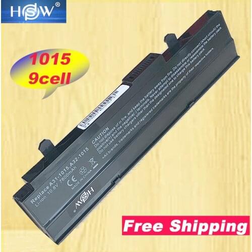 HSW 10.8V 7800mAh Laptop Battery A31-1015 A32-1015 AL31-1015 For Asus EEE PC