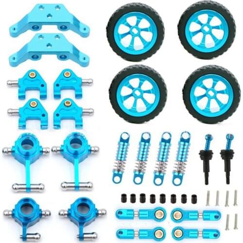 Shock Absorbers front and rear shock absorbers for Wltoys K969 K989 1:28 RC Car accs Wheel Metal Swing Arm Hem Arm Car Parts