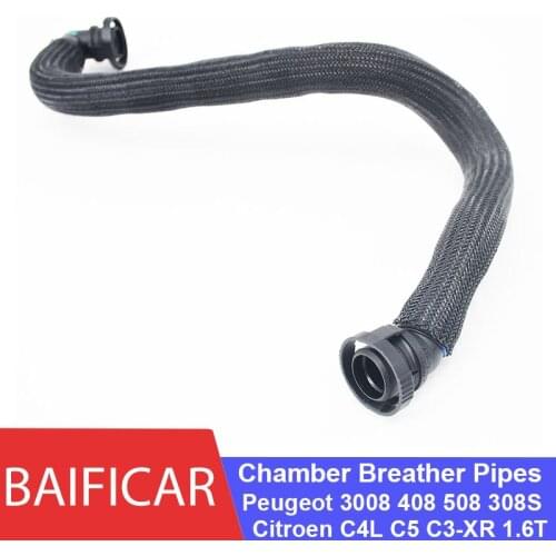 Baificar Brand New Genuine Oil Vapor Hose Valve Chamber Breather Pipes For Peugeot 3008 408 508 308S Citroen C4L C5 C3-XR 1.6T