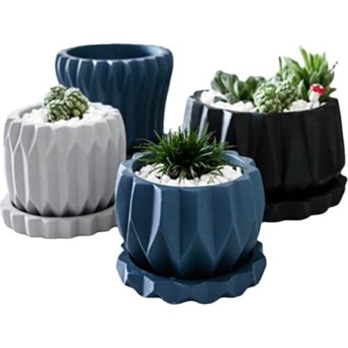 Big Silicone Pot Mold Concrete Planter Making Craft Vase Making Tools DIY Polymer Clay Molds