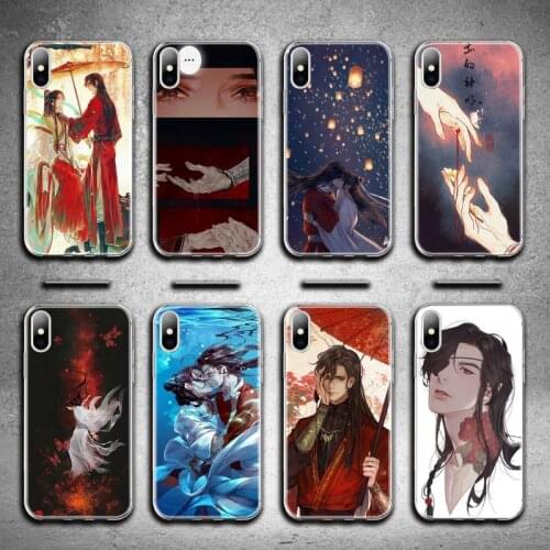 Chinese style Tian Guan Ci Fu Phone Case for iphone 12 pro max mini 11 pro XS MAX 8 7 6 6S Plus X 5S SE 2020 XR cover