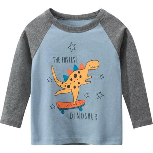 Childrens spring new products Korean boy bottoming shirt children long-sleeved T-shirt