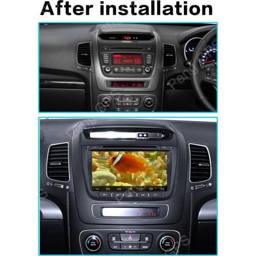 For KIA Sorento 2013-2014 Android 10 4+128G Screen Car Multimedia DVD Player GPS Navigation Auto Audio Radio Stereo Head Unit