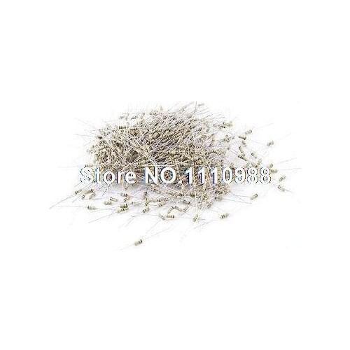 Electronic Component 1/4W 1% Tolerance 1.5R Carbon Film Resistor 1000Pcs