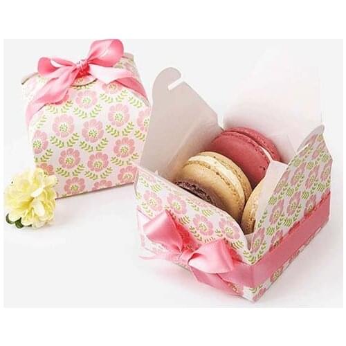 Candy box bag chocolate paper gift for Birthday Wedding Party Decoration craft DIY favor baby shower floral/forest/vintage Wh