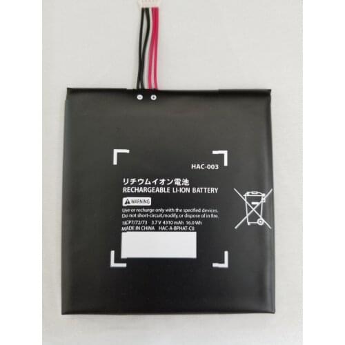 3.7 V 4310mAh Li-ion Bateria Rechargeable Batteries Replacement Charger Battery Repair Part for Nintend NS Switch Console
