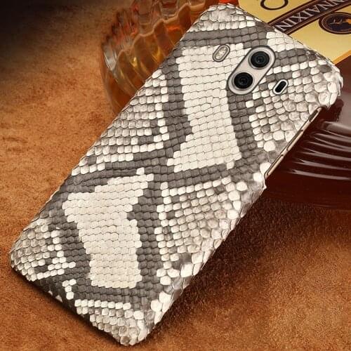 Luxury brand mobile phone case python Half pack mobile phone case For huawei mate9pro mobile phone case custom processing