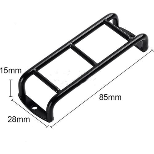 Metal Stair Ladder Decorative Climbing Stepladder for 1/10 Traxxas TRX4 Defender SCX10 90046 RC Car Accessories