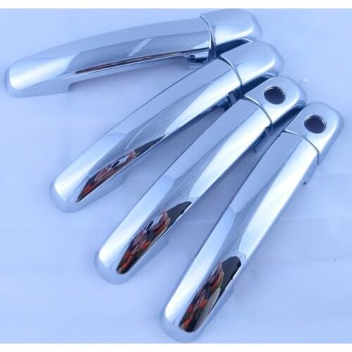 FUNDUOO For Suzuki Swift 2005-2015 Grand Vitara 2005 2006 2007 2008 2009 2010 2011 2012 New Chrome Car Door Handle Cover Trim