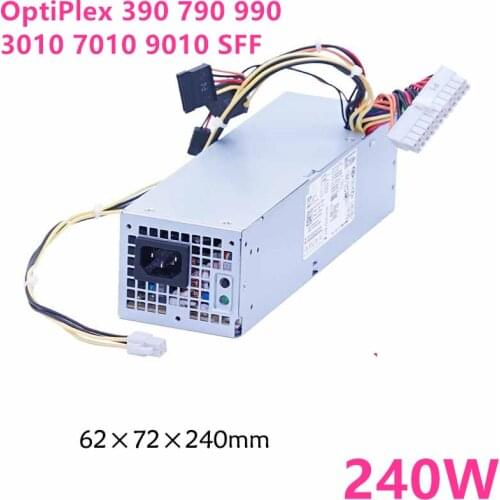 Original New PSU For Dell OptiPlex 390 790 990 3010 7010 9010 240W Switching Power Supply H240AS-00 L240AS-00 AC240AS-00 3WN11