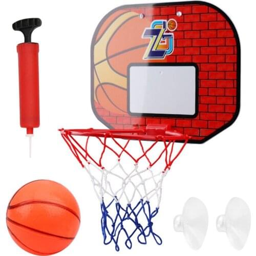 Practical Basketball Backboard Hoop Set Multi-functional Durable Wall Suction Kids Mini Sports Toy Children Gifts