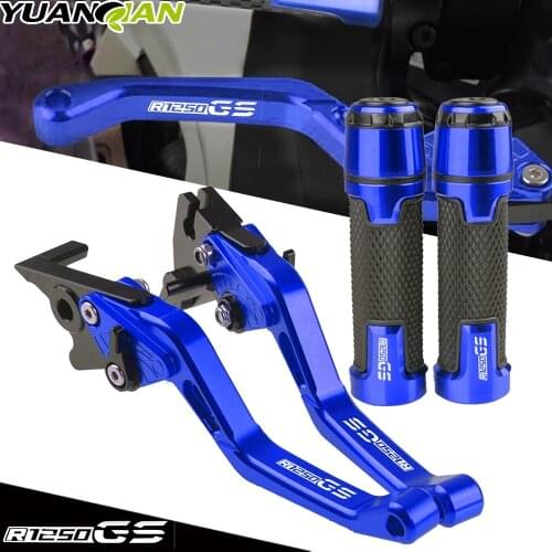 For BMW R1250GS R 1250 R125 GS 2019-2020 Motorcycle Accessories Adjustable Extendable Brake Clutch Levers Handlebar Hand Grips