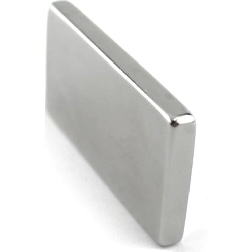 U-JOVAN 2pcs 50 x 25 x 5mm N35 Super Strong Rare Earth Magnets Neodymium Magnet