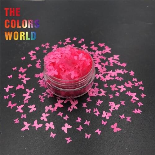 TCT-526 Butterfly Mariposa Nails Glitter Nail Art Decoration uñas Manicure Papillon 매니큐어 Nails Accessories DIY Festival Supplier