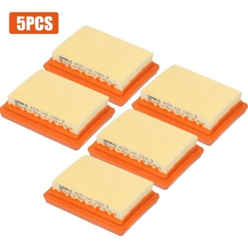 5PCS Chainsaw Air Filter Fit for Stihl Carburetor FS120 FS200 FS250 FS300 FS350 FS400 FS450 Trimmer Chainsaw Air Filter Tools