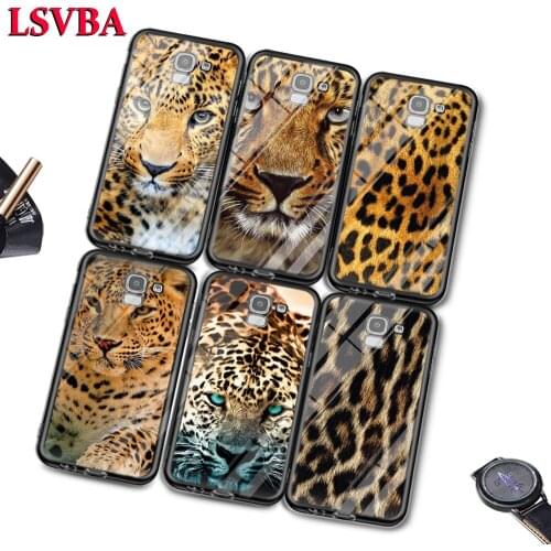 Tiger Leopard Panther For Samsung Galaxy J2 J3 J4 J5 J6 J7 Plus Core 2018 2017 2016 Super Bright Glossy Phone Case Cover
