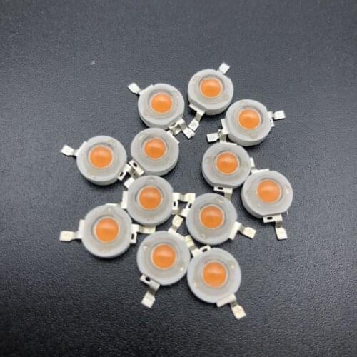 1000pcs/lot 1W High-Power Led Violet Light Lamp Beads 30mil 450-455NM 110-120LM CRI 80-90 Copper Bracket Gold Wire