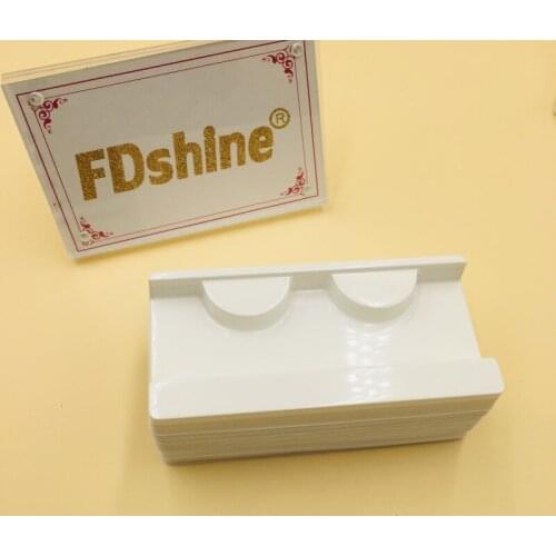 25mm 27mm empty lashes tray 50pcs/lot plastic big size eyelash holder insert for long lash