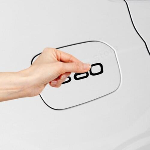 4pcs Car Vinyl Hood Decal Stickers For Volvo S60 Self Adhesive Car Stickers Car Decoration Vinyl Decals Accessories