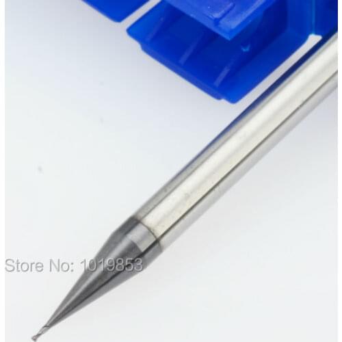 4pcs CGS-250 0.5x4x50L 0.5mm milling cutter HRC50 Solid Tungsten Carbide small Micro Diameter End Mill for silver
