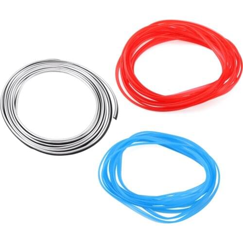 5M Car Styling Brand Stickers and Decals Interior Decorative 3D Thread Stickers Decoration Strip on Car-Styling Auto Accessories