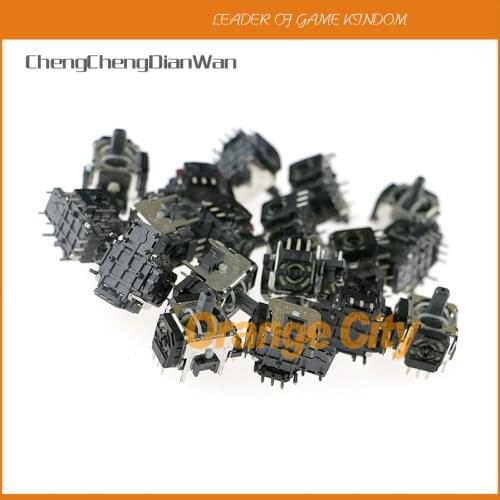 60pcs Original 3PIN 3D analog joystick ALPS for ps3 for ps4 for xboxone for xbox one for wiu game controller
