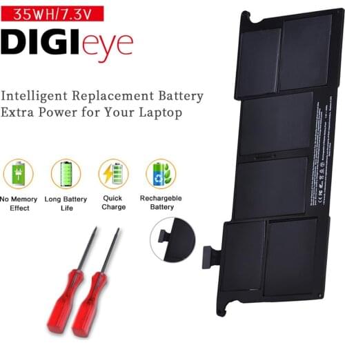 7.3V 35WH A1375 Laptop Battery For Apple MacBook Air 11" A1370 (2010 Production) MC505LL/A MC506LL/A MC507LL/A 661-5736