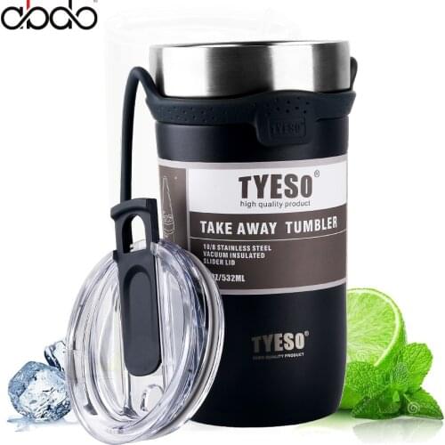 Tumbler Thermal Coffee Thermos Mug Beer Water Bottle Cup Stainless Steel Insulated Bottle Isothermal Cold Travel Gourd Drinking