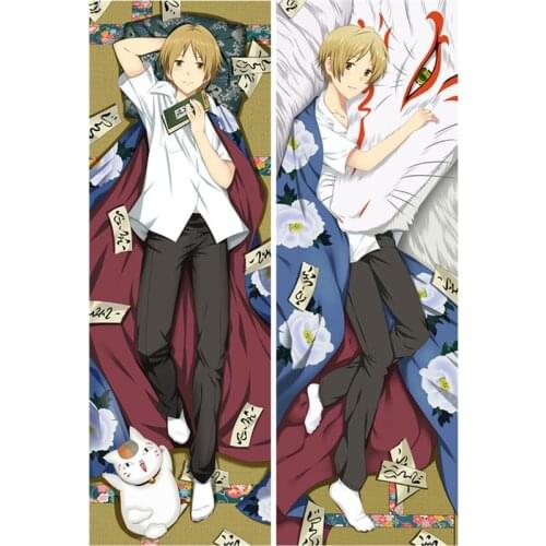 MMF Natsumes Book of Friends (Natsume Yujin-cho) characters natsume takashi & Madara pillow cover body Pillowcase Dakimakura