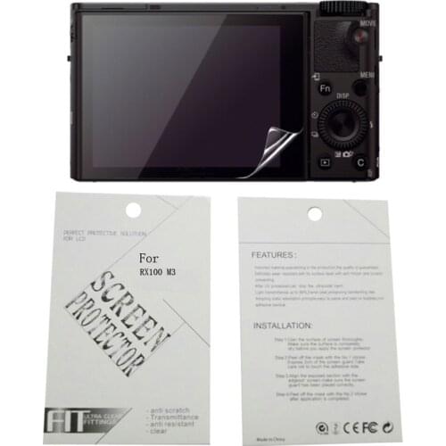 20pieces New Soft Camera screen protection film For Sony HX9V HX100V HX200V DSC-H400 HX60 HX90V HX300 HX350 RX1R II RX100M3