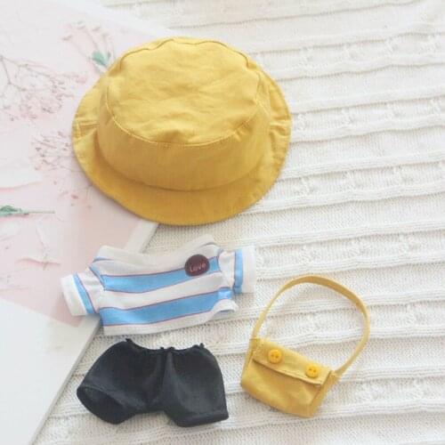 [MYKPOP]KPOP Dolls Clothes & Accessories: Clothes 4pcs Set for 20cm doll (without doll) Fans Collection SC20080516