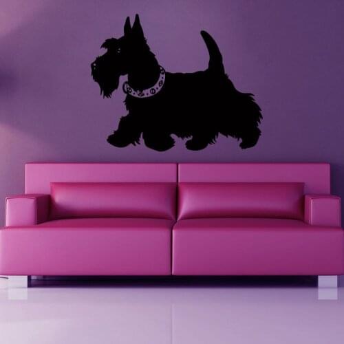 Pet Shop Sticker Dog Decal Muurstickers Posters Vinyl Wall Art Decals Pegatina Quadro Parede Decor Mural Pet Shop Sticker