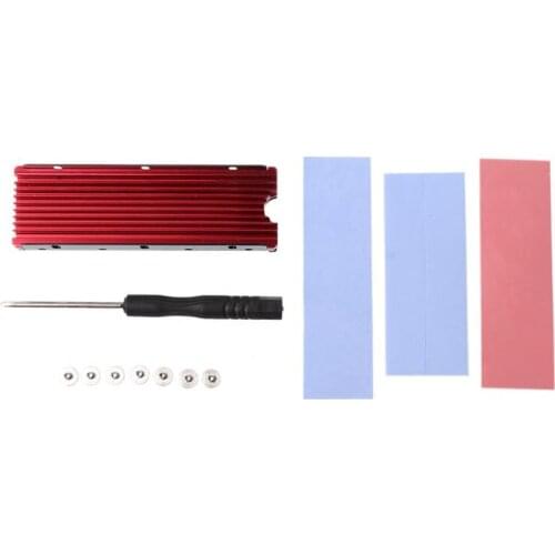 New Dustproof NVME NGFF M.2 Heatsink Cooling Metal Sheet Thermal Pad For M.2 NGFF 2280 PCI-E NVME SSD