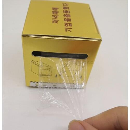 1Pcs Disposable Microblading Plastic Wrap Film Transparent Hygiene 42mm*200m Tattoo Cling Wrap Film Tattoo Accessory for Eyebrow