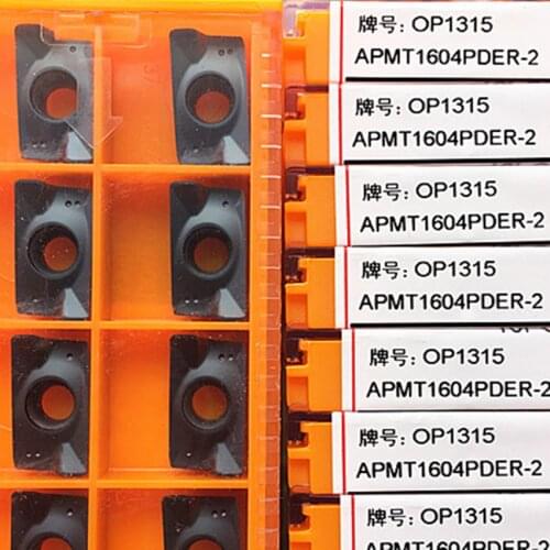 OKE APMT1604PDER-2 OP1215 / APMT1604PDER-2 OP1315 / APMT1604PDER-2 OC4025 CNC carbide inserts 10PCS/BOX