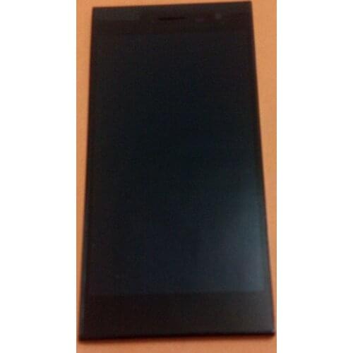 Used Original LCD Display + Touch Screen + Frame for LEAGOO Lead 1i MTK6582 Quad Core 5.5" HD 1280x720 Free shipping