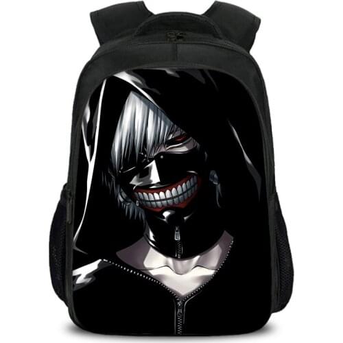 Tokyo Ghoul Orthopedic Backpack School Bag For Boys Kids Travel Backpacks Waterproof Schoolbag Book Bag Mochila Infantil