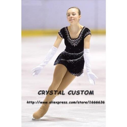 Crystal Custom Adult Figure Skating Dresses Graceful New Brand Ice Skating Dresses For Competition DR4354