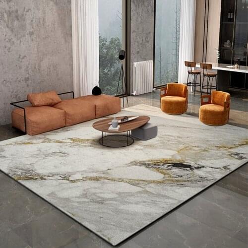 Luxurious Thick Carpets Living Room Sofa Tea Table Floor Rug Bedroom Carpet Home Decorative Modern Nordic Large Carpets