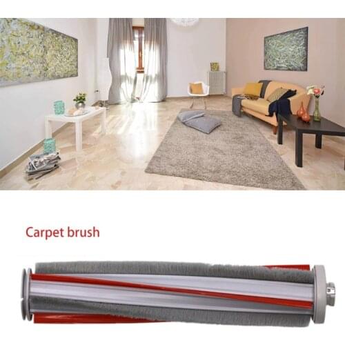 Vacuum Cleaner Roller Brush Carbon Fiber Compatible with ROIDMI F8 NEX X20 Mop Cloth Vacuum Cleaner Brush Manual Vacuum